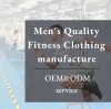 Men's Quality Fitness Clothing Manufacture: China Made with Advanced Sweat-Wicking Fabric