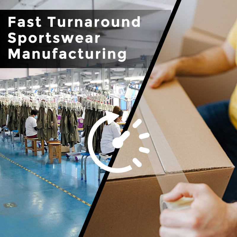 Fast Turnaround Sportswear Manufacturing: What Growing Brands Need to Stay Ahead in the Market