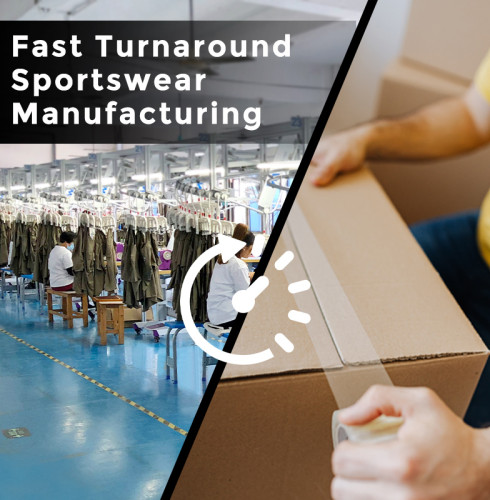 Fast Turnaround Sportswear Manufacturing: What Growing Brands Need to Stay Ahead in the Market