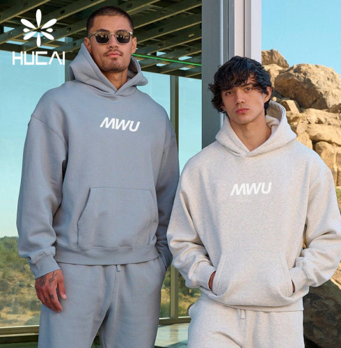 Custom Men's Hoodies Manufacturer | Drop-Shoulder, Heavyweight Fleece & Screen-Print Styles