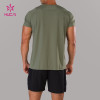 Custom Men's Performance Training T-Shirt with Breathable Fabric