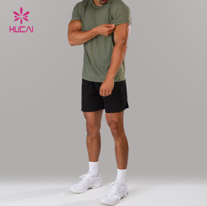 Custom Men's Performance Training T-Shirt with Breathable Fabric