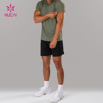 Custom Men's Performance Training T-Shirt with Breathable Fabric