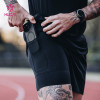 Custom 2-in-1 Men's Training Shorts with Inner Phone Pocket