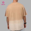 Custom Oversized Men's Gradient T-Shirt for Lifestyle and Gym Wear
