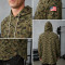 Custom Men's Digital Camo Sports Hoodie | Textured Performance Fabric OEM Manufacturer