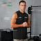 Custom Men's Sleeveless Training Hoodie | Moisture-Wicking Gym Tank Manufacturer
