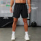 Custom Men's Dual-Layer Training Shorts | Seamless Bonded Hem Sportswear Manufacturer