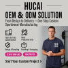 Custom Men's Laser Perforated Performance T-Shirt | Cooling Nylon Spandex Gym Top Manufacturer