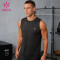 Custom Men's Camouflage Jacquard Tank Top | Breathable Gym Vest Manufacturer