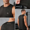 Custom Men's Camouflage Jacquard Tank Top | Breathable Gym Vest Manufacturer