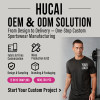 Custom Men's Camouflage Jacquard T-Shirt | Breathable Slim Fit Gym Top Manufacturer