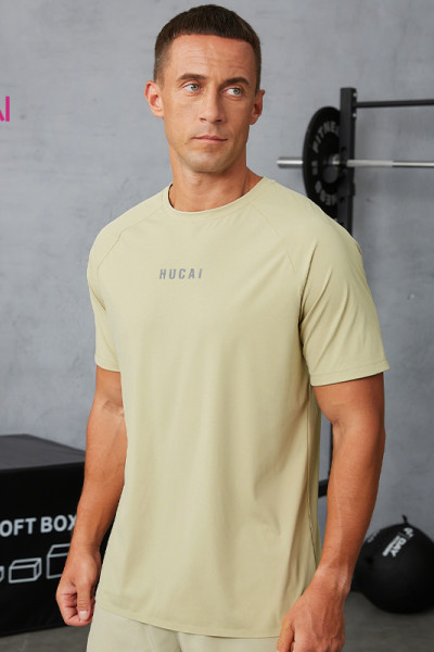 Custom Men's Lightweight Cooling Training T-Shirt | Breathable Activewear Manufacturer