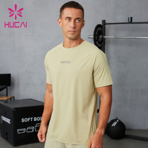 Custom Men's Lightweight Cooling Training T-Shirt | Breathable Activewear Manufacturer