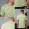 Custom Men's Quick-Dry Training T-Shirt | Cooling Textured Raglan Activewear Manufacturer