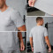 Custom Men's Gray Camo Cooling Performance T-Shirt | Breathable Activewear Manufacturer