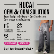 Custom Men's Vintage Snow Wash Jogger Pants Manufacturer