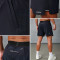 Custom Men's Contrast Panel Running Workout Shorts Manufacturer