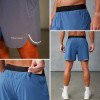 Custom Men's Seamless Bonded Running Shorts Manufacturer