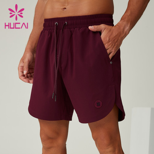 Custom Men's Four-Way Stretch Training Shorts Manufacturer