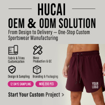 Custom Men's Four-Way Stretch Training Sports Shorts Manufacturer