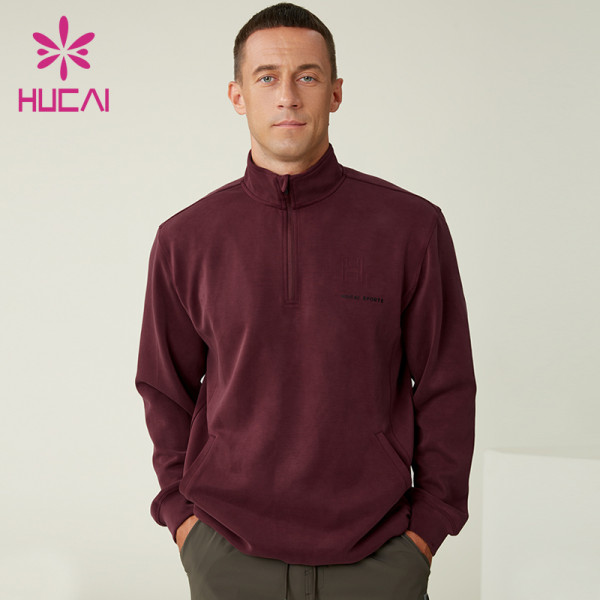 Custom Men's Mock Neck Air Layer Training Top Manufacturer