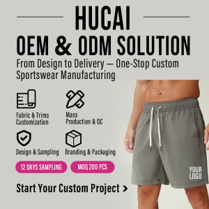 Custom Men's Four-Way Stretch Gym Training Shorts Manufacturer