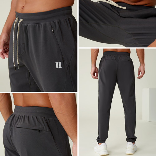 Custom Men's Contrast Waist Tapered Jogger Pants Manufacturer