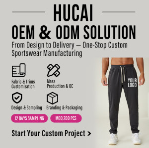 Custom Men's Contrast Waist Tapered Jogger Pants Manufacturer