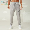Custom Men's Seamless Bonded Zipper Sport Tapered Cut Training Pants Manufacturer