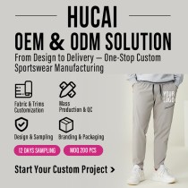 Custom Men's Seamless Bonded Zipper Sport Tapered Cut Training Pants Manufacturer