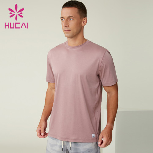 Custom Men's Modal Cotton Moisture-Wicking Casual Sports T-Shirt Manufacturer