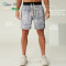 Custom Men's Gray Camo Four-Way Stretch Sports Shorts Manufacturer