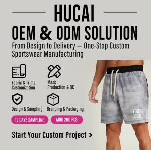 Custom Men's Gray Camo Four-Way Stretch Sports Shorts Manufacturer