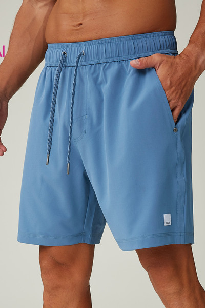 Custom Men's Four-Way Stretch Gym Shorts Manufacturer