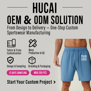 Custom Men's Four-Way Stretch Gym Shorts Manufacturer