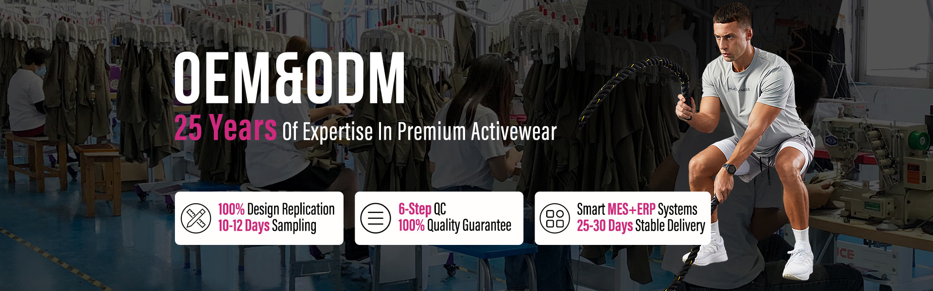 premium activewear OEM ODM