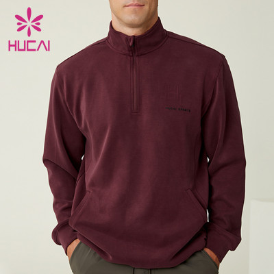 Custom Men's Mock Neck Air Layer Training Top Manufacturer