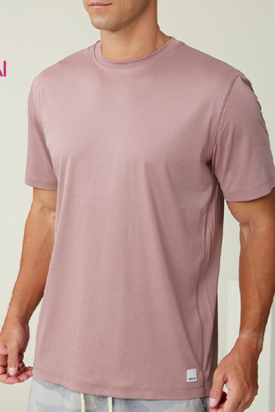 Custom Men's Modal Cotton Moisture-Wicking Casual Sports T-Shirt Manufacturer