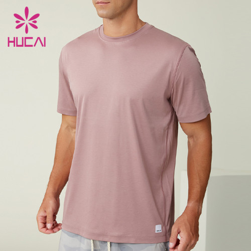 Custom Men's Modal Cotton Moisture-Wicking Casual Sports T-Shirt Manufacturer