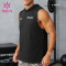 Custom Men's Sleeveless Training Hoodie | Moisture-Wicking Gym Tank Manufacturer