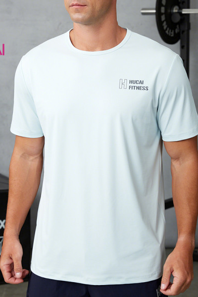 Custom Men's Cooling Breathable T-Shirt | Lightweight Performance Activewear Manufacturer