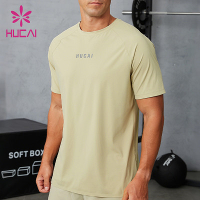 Custom Men's Lightweight Cooling Training T-Shirt | Breathable Activewear Manufacturer