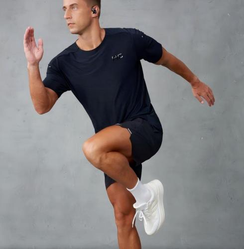 Two-Tone Performance Training Set: Contrast Panel Essentials for SS26 Men's Activewear