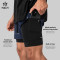 Custom Men's Lined Training Shorts with Phone Pocket for Activewear Brands