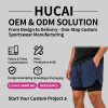 Custom Men's Lined Training Shorts with Phone Pocket for Activewear Brands