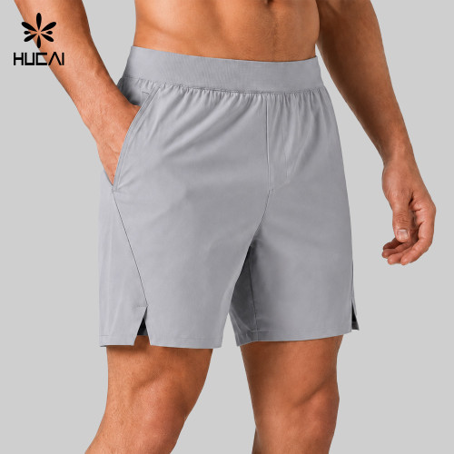Custom Men's Quick-Dry Lined Training Shorts with Bonded Hem for Activewear Brands