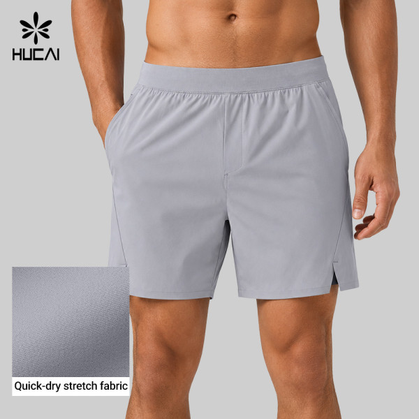 Custom Men's Quick-Dry Lined Training Shorts with Bonded Hem for Activewear Brands