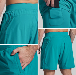Custom Men's Lightweight 5-Inch Linerless Training Shorts for Activewear Brands