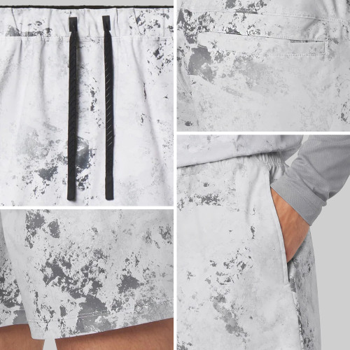 Custom Men's Printed Quick-Dry Training Shorts for Activewear Brands